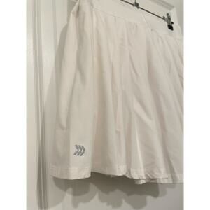 White tennis skirt medium all in motion